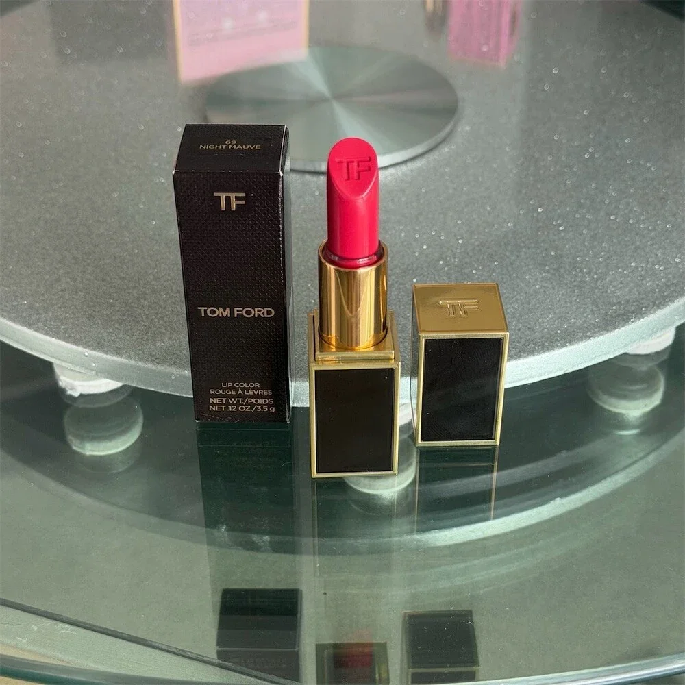 Tom Ford Lip Color Lipstick 69 Night Mauve Satin Cream 3.5g With Box